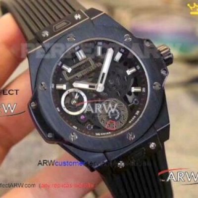 Perfect Replica Hublot Big Bang Watch Solid Black